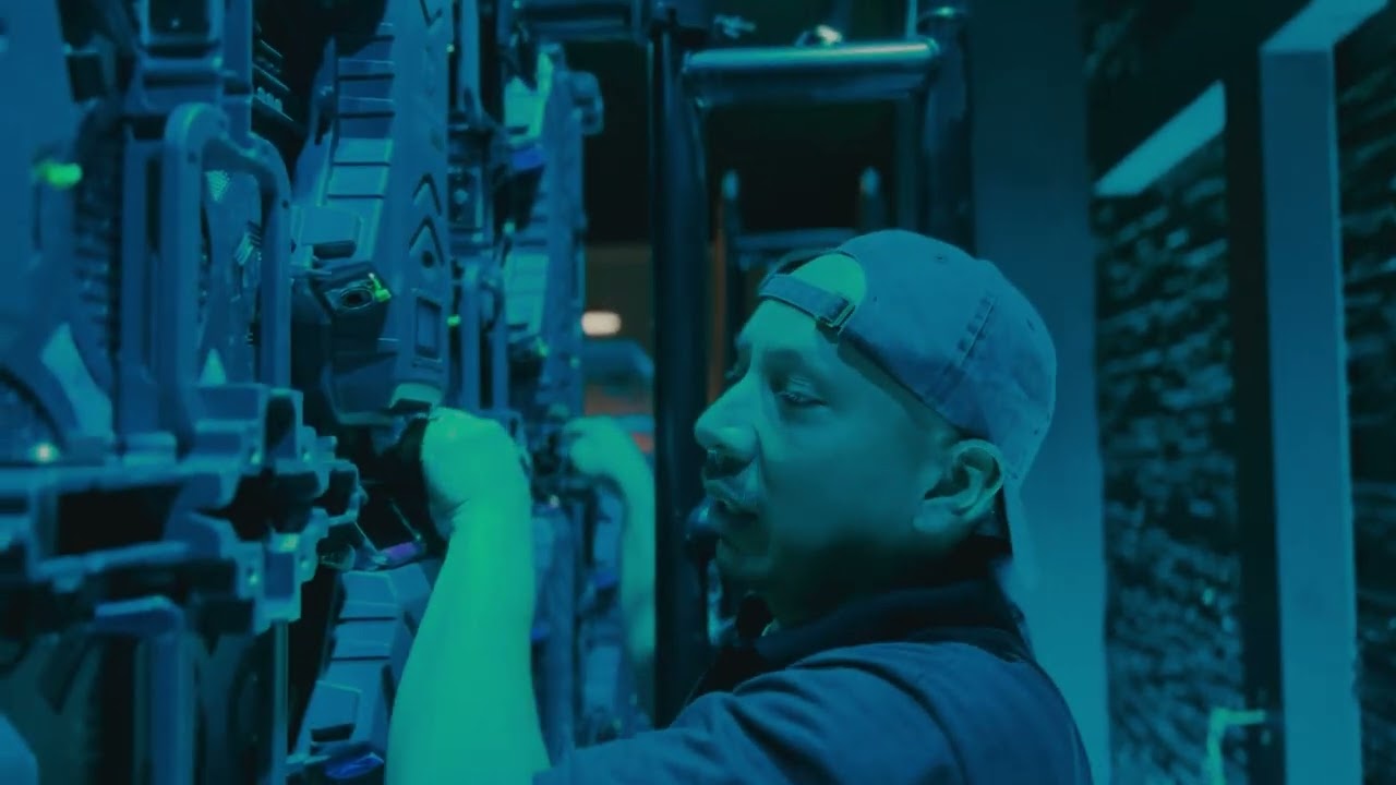 Installing an LED screen at a Church - LED Wall installation.