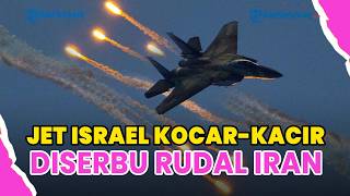 ®️🔴 REKAMAN DRAMATIS DETIK-DETIK RUDAL IRAN KEJAR JET TEMPUR ISRAEL❗PILOT IDF KOCAR-KACIR BERMANUVER