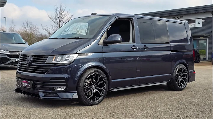 van build... vw transporter t6.1 kombi dsg modified Lowered alloys splitter sidebars spoiler leather