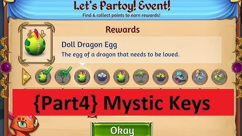 Merge Dragons Lets Partoy Event Part 4 - Mystic Cloud Keys and Skates