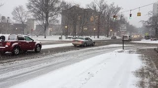 8AM Elyria snowfall