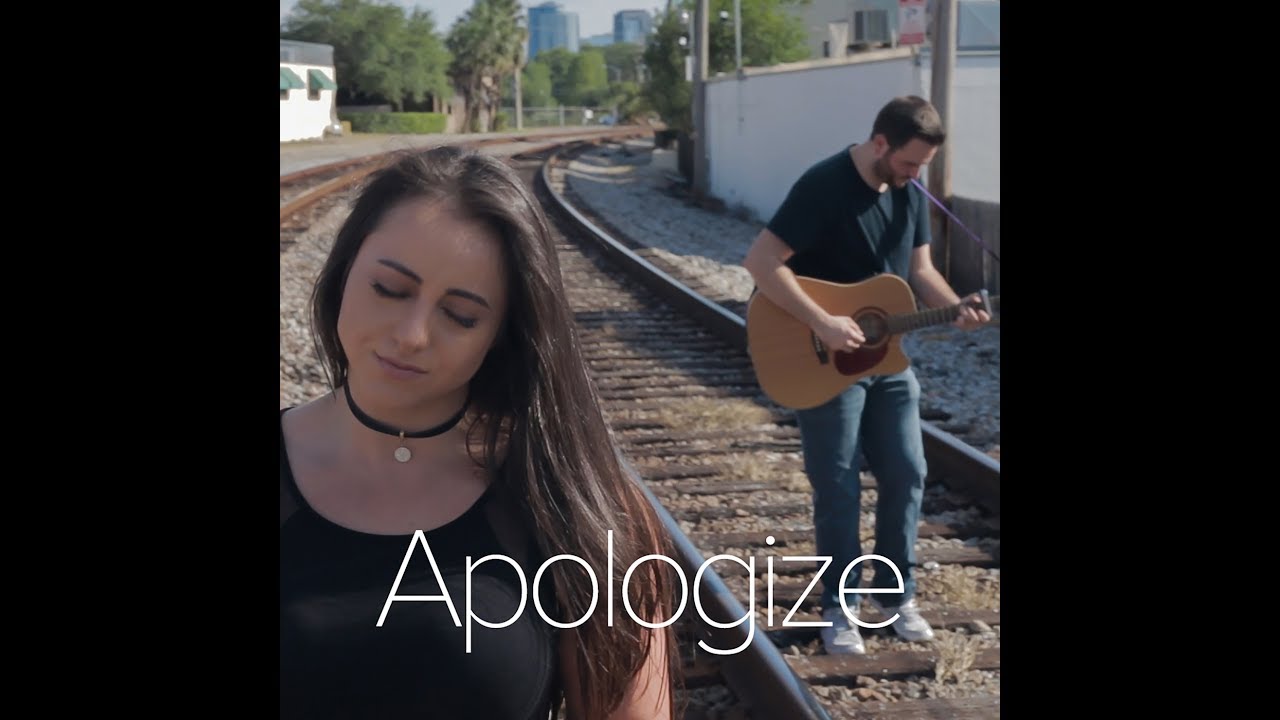 在 YouTube 上观看 Apologize - Jesslee Ft. Chaz Mazzota (Cover)