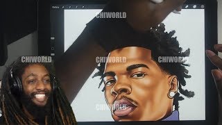 How To Cartoon Yourself  In App !  (PROCREATE) Full Course [Tutorial]