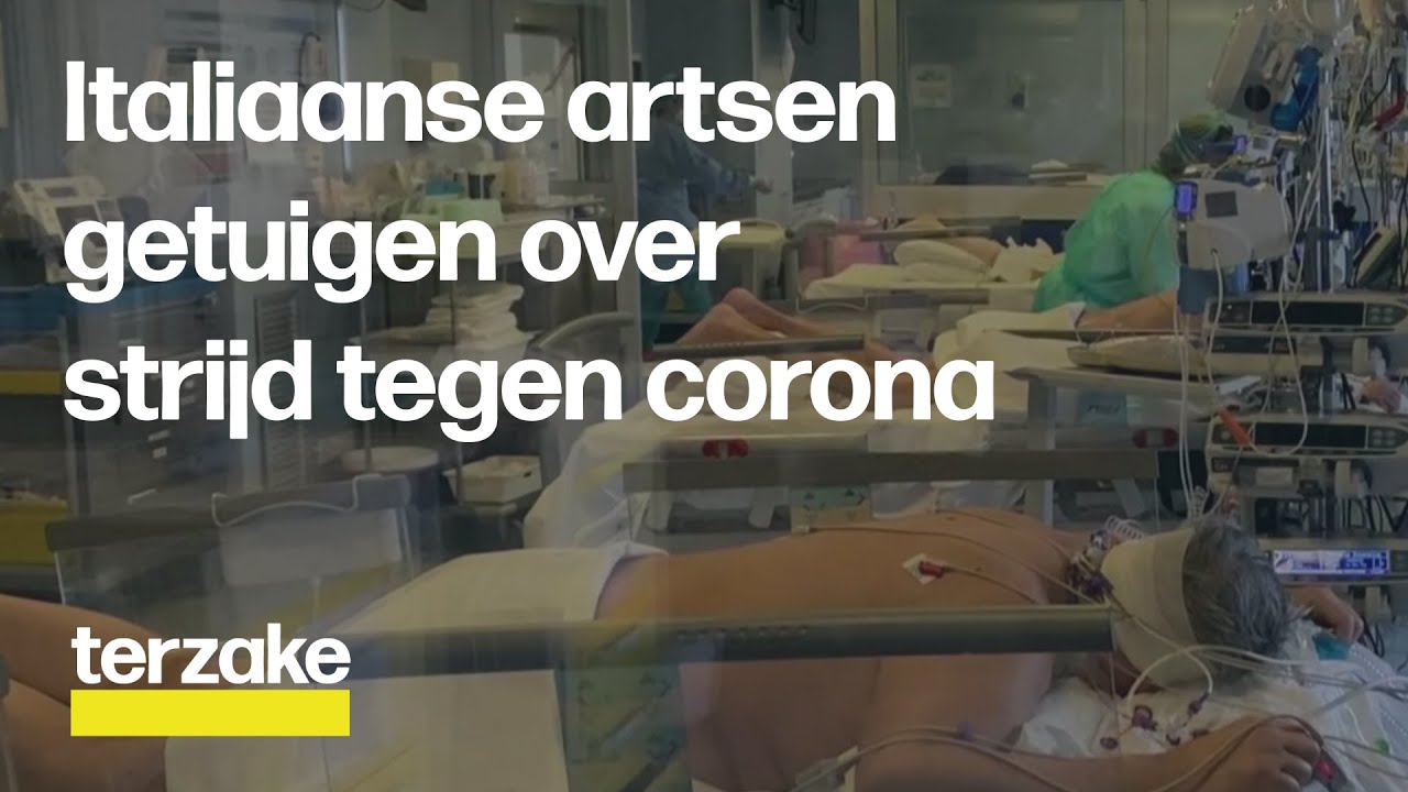 Italiaanse artsen strijden tegen corona: 