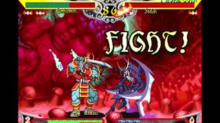 Vampire Savior- Bishamon longplay