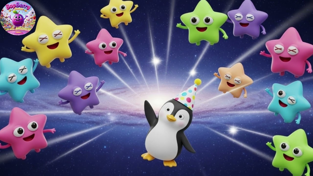 Пять маленьких роботов танцуют вместе | Лучшая коллекция детских песен и стишков