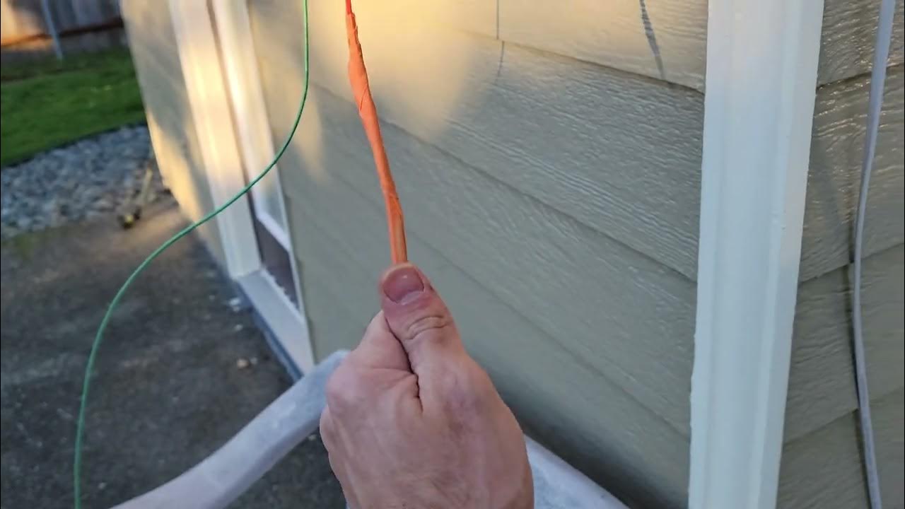 HOW TO FISH WIRES THROUGH CONDUIT TRY THIS FIRST TO SAVE TIME YouTube