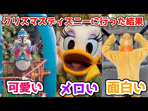 クリスマスディズニーのグリーティングが楽しかった件について