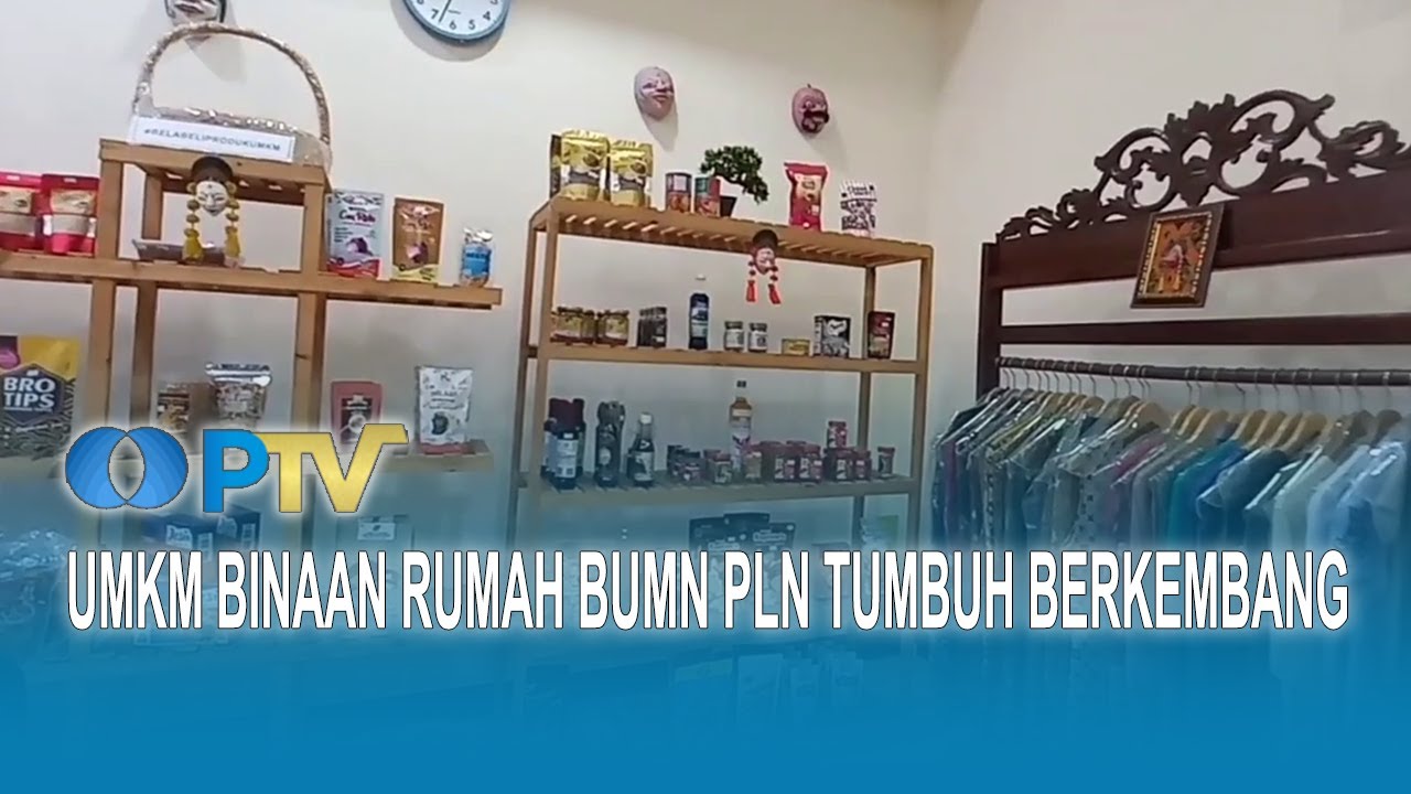 UMKM Binaan Rumah BUMN PLN Tumbuh Berkembang I UN News I Eddutainment PTV