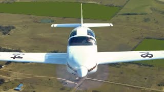 Glasair having fun - Coming at you fast