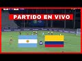 ✅ ARGENTINA le GANÓ 1 a 0 a COLOMBIA y jugará el MUNDIAL SUB 20