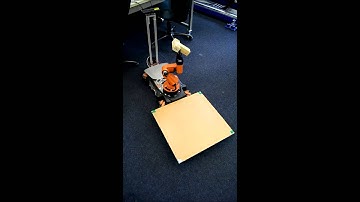 KUKA youBot object recognition and gripping test