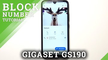 How to Manage Blacklist – Block Contact on GIGASET GS190