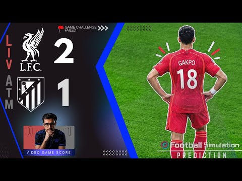 Liverpool FC 2 vs 1 Atletico Madrid | Champions League 2026/27 eFootball | Simulation & Discussion