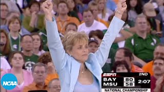 Kim Mulkey leads Baylor to 1st national championship in 2005 | Highlights