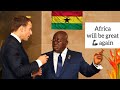 GHANA PRESIDENT SHOCKS FRENCH PRESIDENT WITH THIS SPEECH | Ohhyesafrica