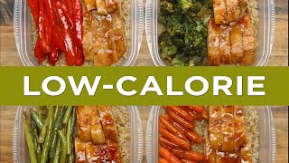 Low Calorie Meal Prep Bowls