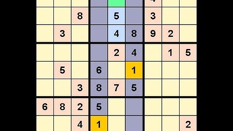 How to Solve Guardian Sudoku Hard 5882 December 8, 2022