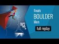 IFSC World Championships Paris 2016 - Bloc & Paraclimbing B1 - Finale - Hommes