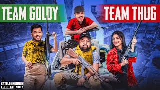 TDM SHOWDOWN 🔥 | Team Goldy vs Team Thug