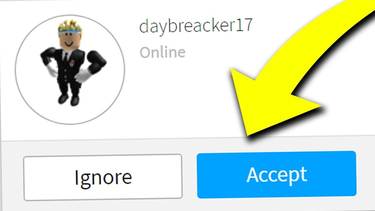 how to send friend request roblox