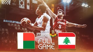 Madagascar v Lebanon | Full Basketball Game