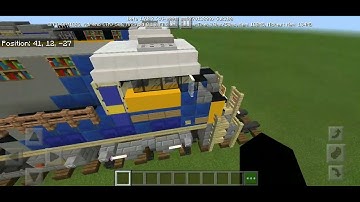 Minecraft CSX 1982 Seaboard System Heritage Unit Locomotive Showcase