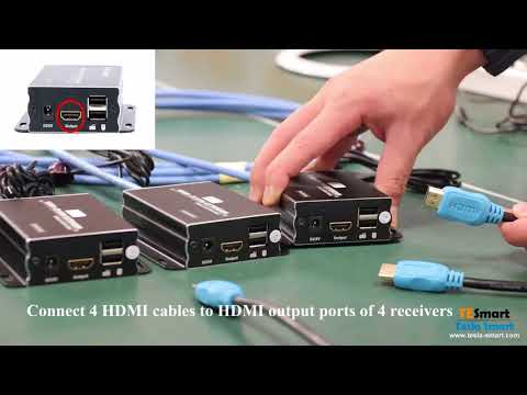 Video: HDMI Twisted Pair Extender: 4K HDMI- En USB KVM-extenders Functies En Keuzes