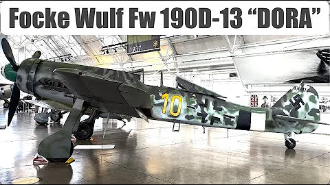 Focke Wulf Fw190 D13 Dora WW2 1945 German Fighter