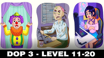 DOP 3 - Displace One Part level 11 to 20 Walkthrough part 2 [updated] #gameplay