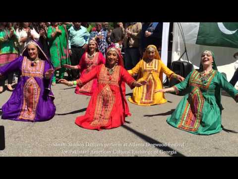 Balochi Dance Performance by Sanam Studios at Atlanta Dogwood Festival 2016