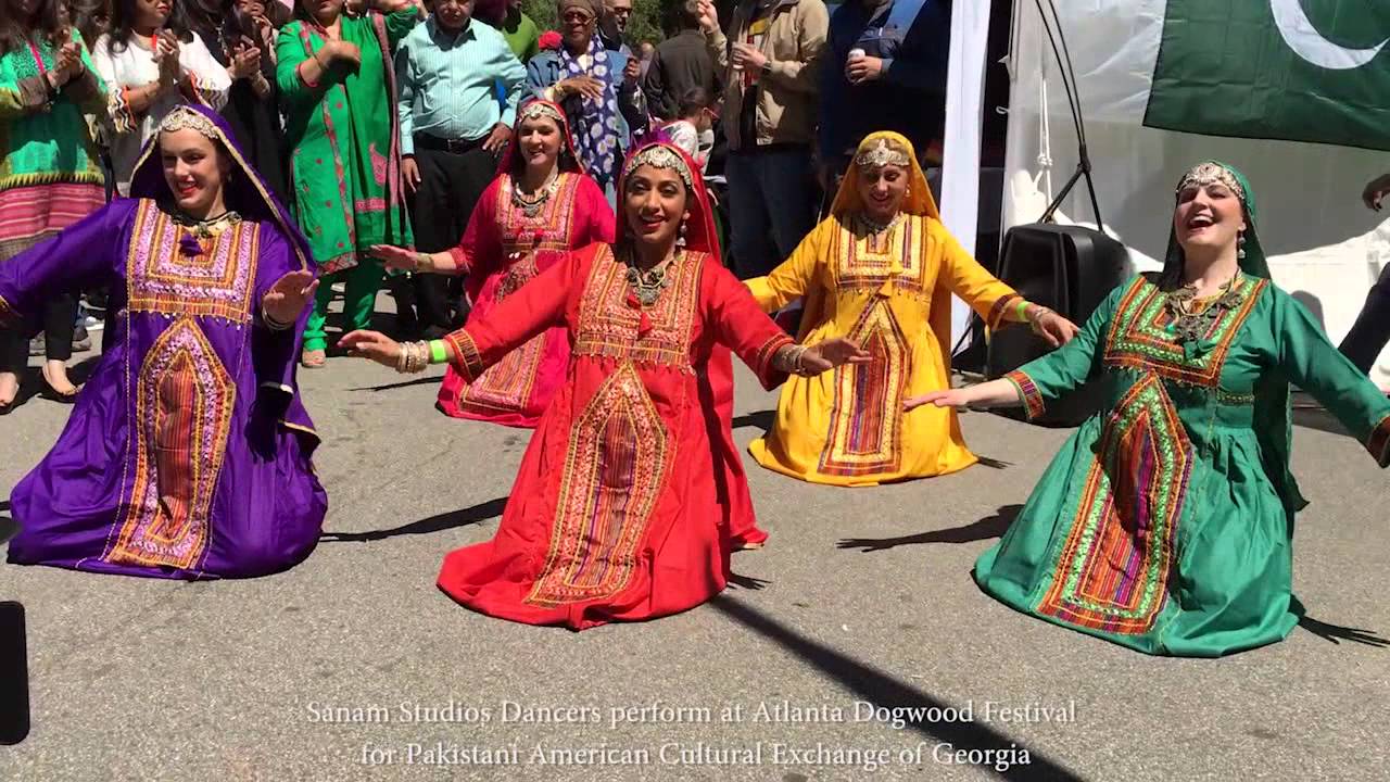  Balochi Dance Performance by Sanam Studios at Atlanta Dogwood Festival 2016