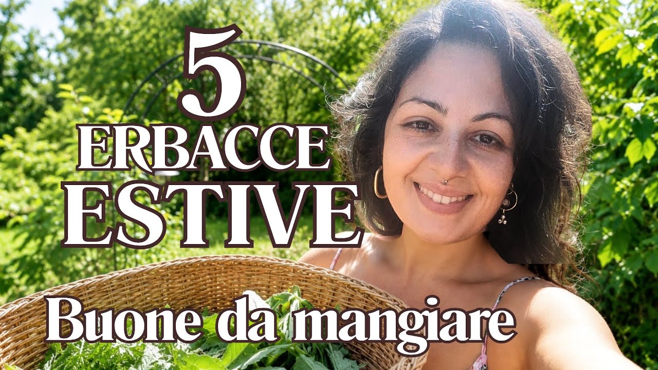5 erbacce dell'orto estivo buone da mangiare