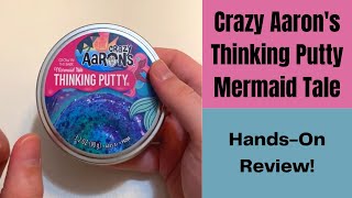 Crazy Aaron's Thinking Putty Mermaid Tale - Glow in the Dark Putty!