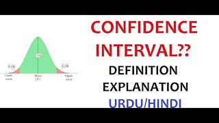 What Is Confidence Interval (CI)? | Examples | Importance | Uses | Urdu/Hindi