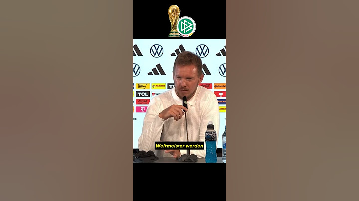 WELTMEISTER 2026🇩🇪 JULIAN NAGELSMANN: