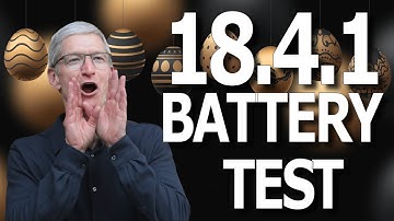iOS 18.4.1 Build: 22E252 Batterijduur / Verbruik / Prestatietest