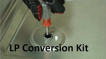 How to Install the LP Conversion Kit on a Gas Range