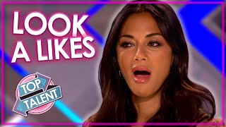 BEST and WORST LOOK A-LIKES on Got Talent and X Factor! | Top Talent