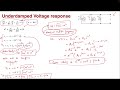 Lecture_6A: Underdamped Natural Response of a Parallel RLC circuit (Derivation)