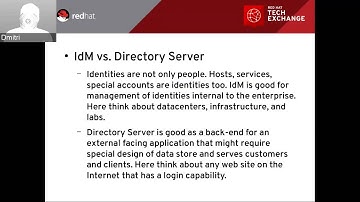 Security, IdM - Dmitri Pal