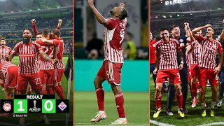 Olympiacos 1-0 Fiorentina 🏆 Ayoub El Kaab Hero | FINAL Europa Conference League