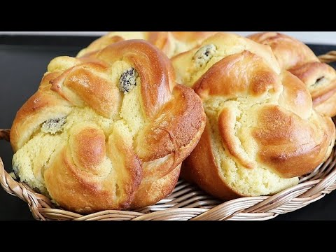 How to make delicious almond cream bread