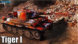 Танк Tiger I wot как играть 🌟 Колобанов, Пул 🌟 World of Tanks лучший бой