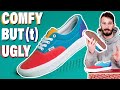 Vans BUT Actually COMFORTABLE - (CUT IN HALF) - Comfycush differences and review
