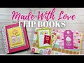 FLIP BOOKS 💌 tutorial❤️ Made With Love 🧁 Valentine’s Happy Mail Ideas