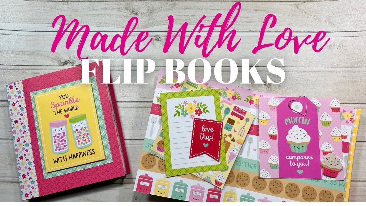 FLIP BOOKS 💌 tutorial❤️ Made With Love 🧁 Valentine's Happy Mail Ideas 