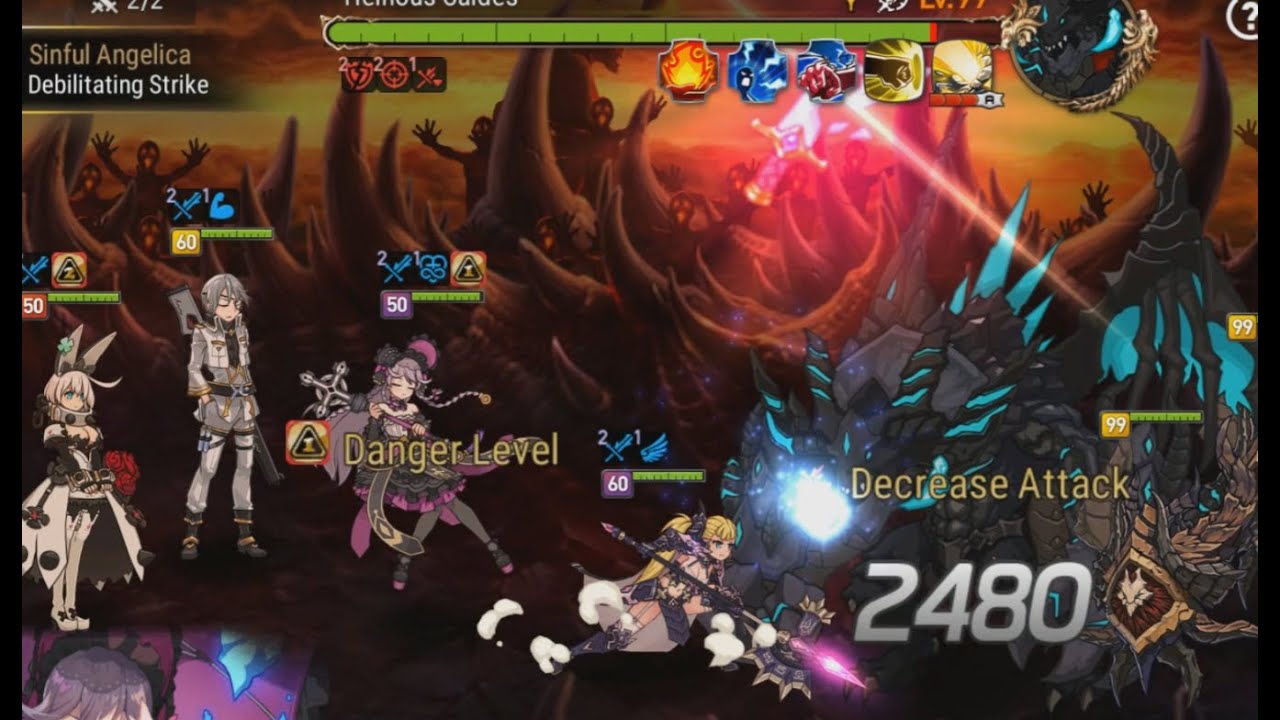 [Epic 7] Caides 13 Oneshot in 56 seconds w/ Buffed Commander Lorina