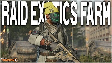 Heard you can get RAID Exotics from Brooklyn Caches in the Division 2? (0.5% Chance)