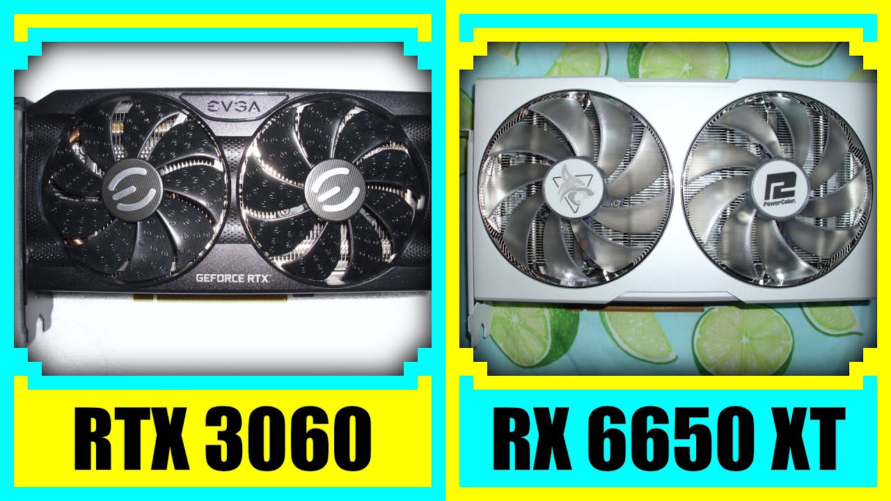 RTX 3060 vs RX 6650 XT in 2022 - YouTube